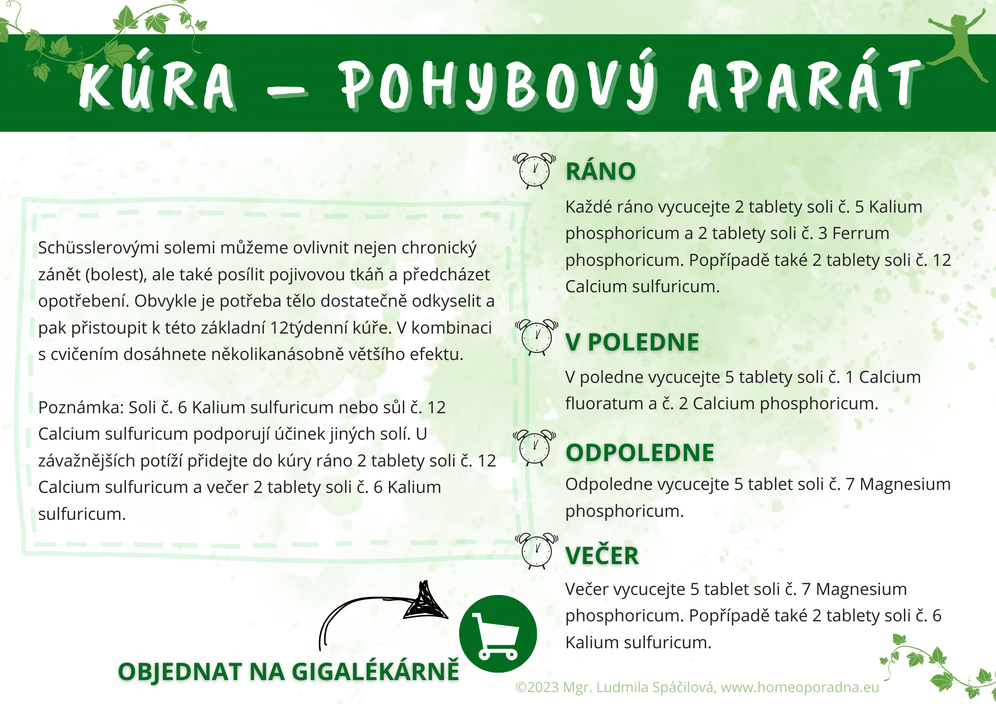 Kúra - pohybový aparát